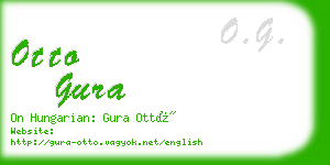 otto gura business card